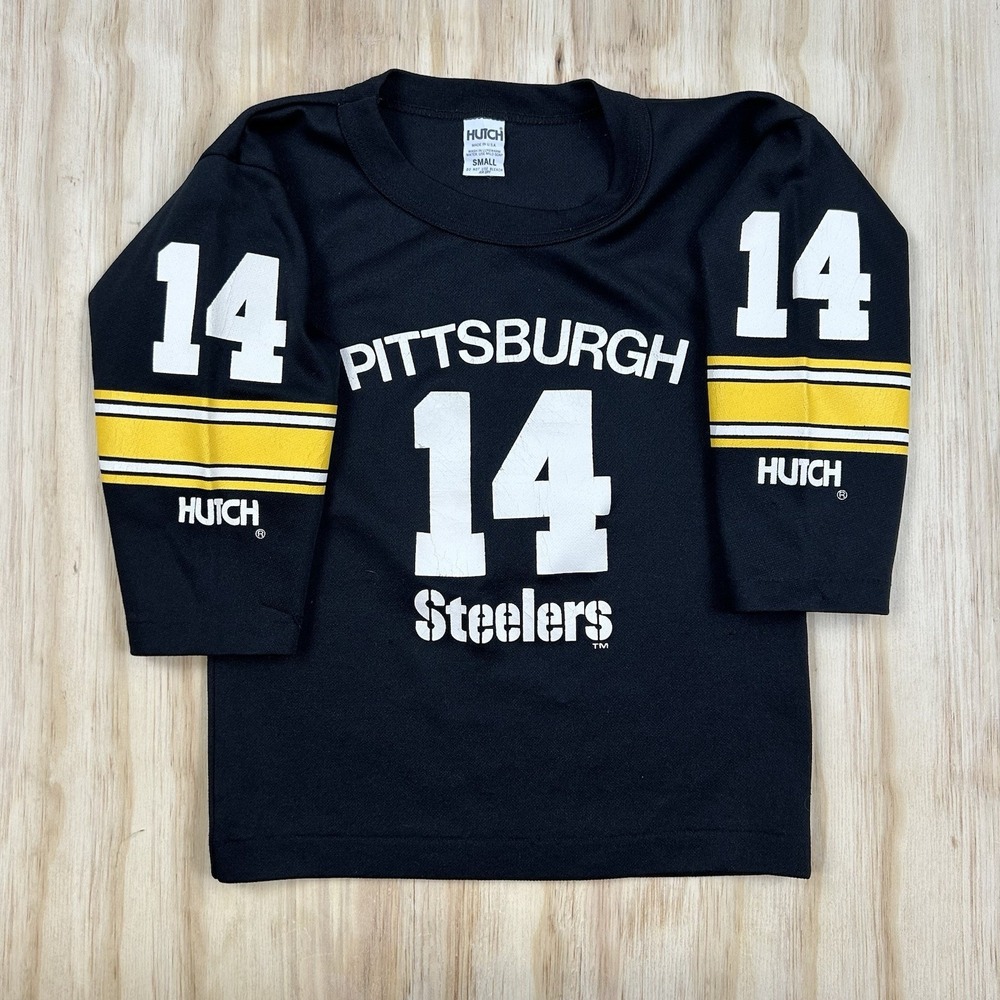 NFL Pittsburgh Steelers‎ Kids Small Vintage Hutch #14 Youth Football Jersey